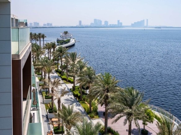 Canal view from The Grand townhouse, Dubai Creek Harbour