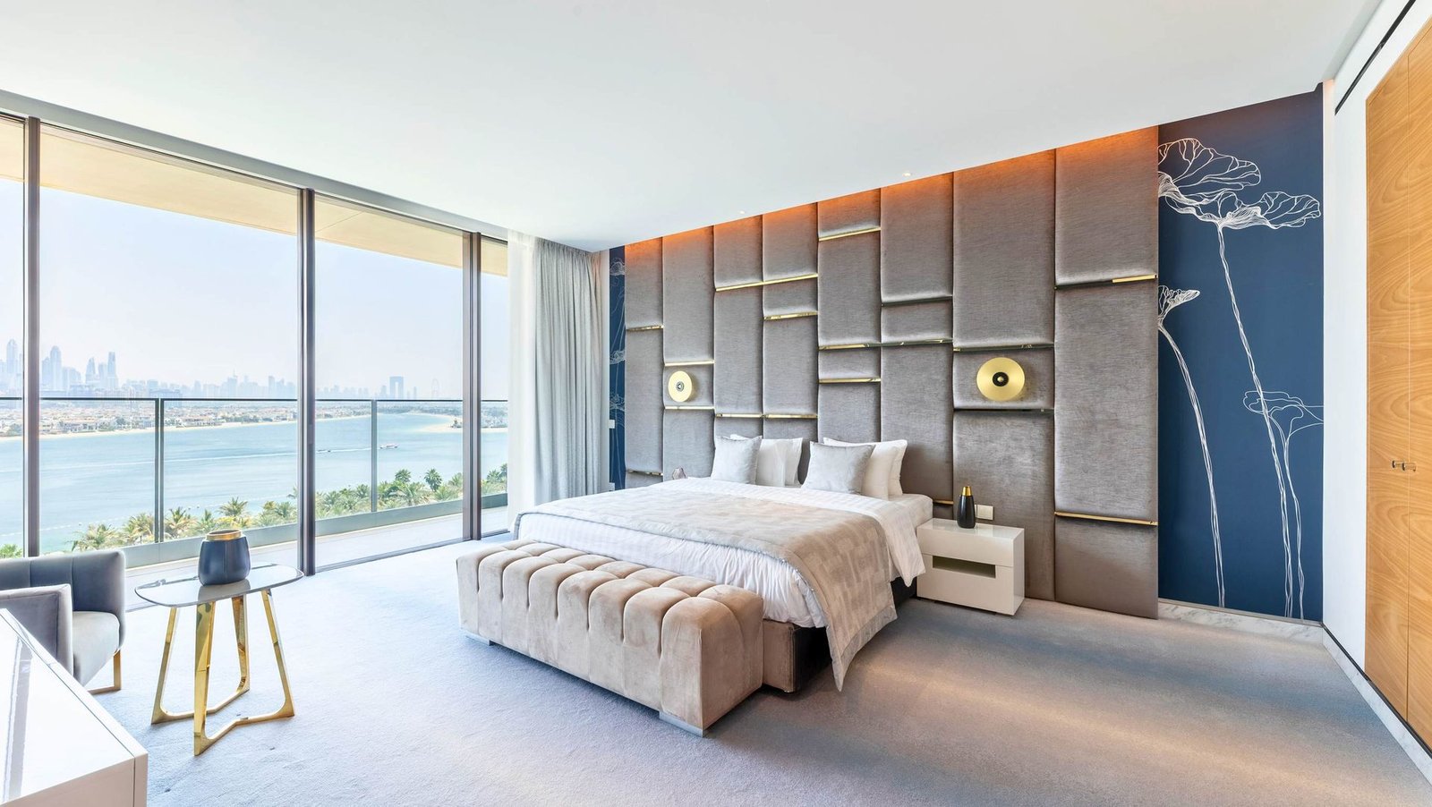 Second bedroom with Palm view, The Royal Atlantis 3 bedroom sky court Second bedroom with Palm view, The Royal Atlantis 3 bedroom sky court